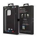 BMW Etui BMW BMHMP14X22PTDK do iPhone 14 Pro Max 6,7" Leather Stamp Tricolor Magsafe
