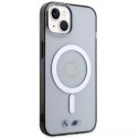 BMW Etui BMW BMHMP14SHCRS do iPhone 14 6.1" transparent hardcase Silver Ring MagSafe