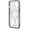 BMW Etui BMW BMHMP14SHCRS do iPhone 14 6.1" transparent hardcase Silver Ring MagSafe