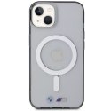 BMW Etui BMW BMHMP14SHCRS do iPhone 14 6.1" transparent hardcase Silver Ring MagSafe