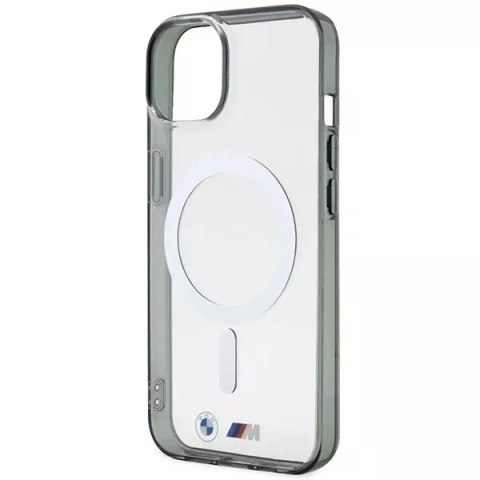 BMW Etui BMW BMHMP14SHCRS do iPhone 14 6.1" transparent hardcase Silver Ring MagSafe BMW Etui BMW BMHMP14SHCRS do iPhone 14 6.1" transparent hardcase Silver Ring MagSafe