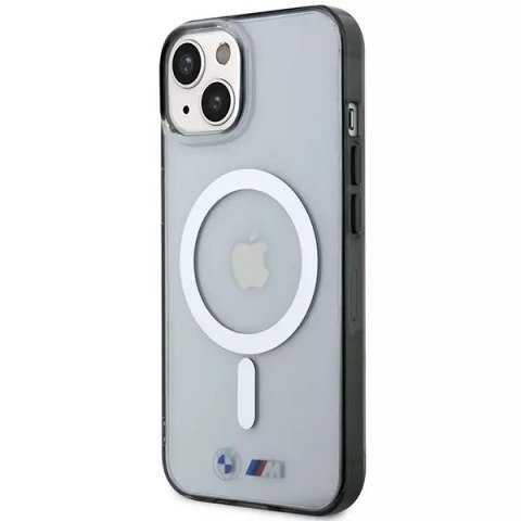 BMW Etui BMW BMHMP14SHCRS do iPhone 14 6.1" transparent hardcase Silver Ring MagSafe BMW Etui BMW BMHMP14SHCRS do iPhone 14 6.1" transparent hardcase Silver Ring MagSafe