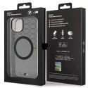 BMW Etui BMW BMHMP14SHGPK do iPhone 14 6.1" szary/grey Pattern MagSafe