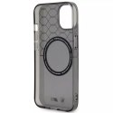 BMW Etui BMW BMHMP14SHGPK do iPhone 14 6.1" szary/grey Pattern MagSafe