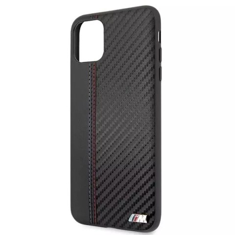 BMW Etui hardcase BMW BMHCN65MCARBK do Apple iPhone 11 Pro Max czarny/black PU Carbon BMW Etui hardcase BMW BMHCN65MCARBK do Apple iPhone 11 Pro Max czarny/black PU Carbon
