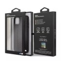 BMW Etui hardcase BMW BMHCN65MCARBK do Apple iPhone 11 Pro Max czarny/black PU Carbon