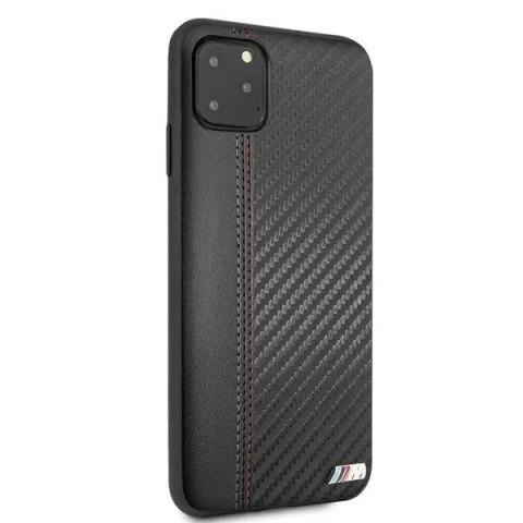 BMW Etui hardcase BMW BMHCN65MCARBK do Apple iPhone 11 Pro Max czarny/black PU Carbon BMW Etui hardcase BMW BMHCN65MCARBK do Apple iPhone 11 Pro Max czarny/black PU Carbon