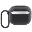 BMW Etui BMW BMA3WMPUCA2 do AirPods 3 gen cover czarny/black Carbon Double Metal Logo