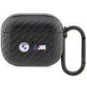 BMW Etui BMW BMA3WMPUCA2 do AirPods 3 gen cover czarny/black Carbon Double Metal Logo