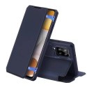 Dux Ducis DUX DUCIS Skin X kabura etui pokrowiec z klapką Samsung Galaxy A42 5G niebieski