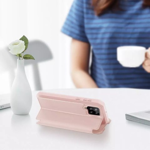 Dux Ducis DUX DUCIS Skin X kabura etui pokrowiec z klapką Samsung Galaxy A42 5G różowy Dux Ducis DUX DUCIS Skin X kabura etui pokrowiec z klapką Samsung Galaxy A42 5G różowy