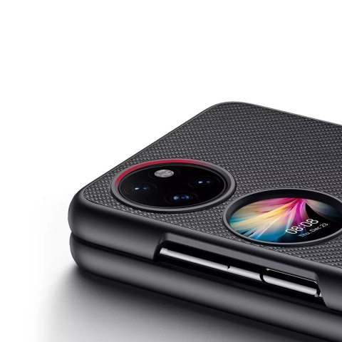 Dux Ducis Dux Ducis Fino etui pokrowiec pokryty nylonowym materiałem Huawei P50 Pocket czarny Dux Ducis Dux Ducis Fino etui pokrowiec pokryty nylonowym materiałem Huawei P50 Pocket czarny