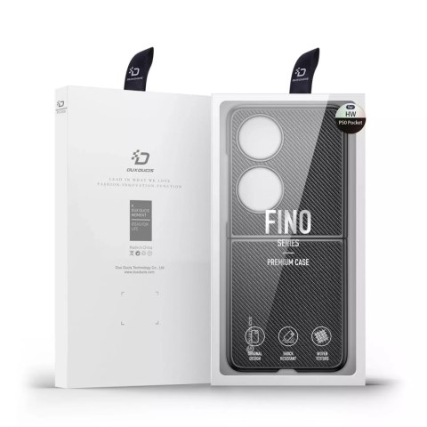 Dux Ducis Dux Ducis Fino etui pokrowiec pokryty nylonowym materiałem Huawei P50 Pocket czarny Dux Ducis Dux Ducis Fino etui pokrowiec pokryty nylonowym materiałem Huawei P50 Pocket czarny