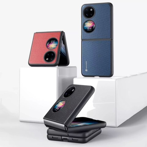 Dux Ducis Dux Ducis Fino etui pokrowiec pokryty nylonowym materiałem Huawei P50 Pocket czarny Dux Ducis Dux Ducis Fino etui pokrowiec pokryty nylonowym materiałem Huawei P50 Pocket czarny
