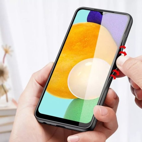 Dux Ducis Dux Ducis Fino etui pokrowiec pokryty nylonowym materiałem Samsung Galaxy A03s czarny Dux Ducis Dux Ducis Fino etui pokrowiec pokryty nylonowym materiałem Samsung Galaxy A03s czarny