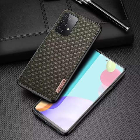 Dux Ducis Dux Ducis Fino etui pokrowiec pokryty nylonowym materiałem Samsung Galaxy A72 4G zielony Dux Ducis Dux Ducis Fino etui pokrowiec pokryty nylonowym materiałem Samsung Galaxy A72 4G zielony