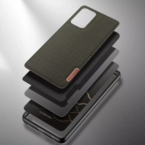 Dux Ducis Dux Ducis Fino etui pokrowiec pokryty nylonowym materiałem Samsung Galaxy A72 4G zielony Dux Ducis Dux Ducis Fino etui pokrowiec pokryty nylonowym materiałem Samsung Galaxy A72 4G zielony