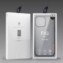 Dux Ducis Dux Ducis Fino etui pokrowiec pokryty nylonowym materiałem iPhone 13 Pro Max szary