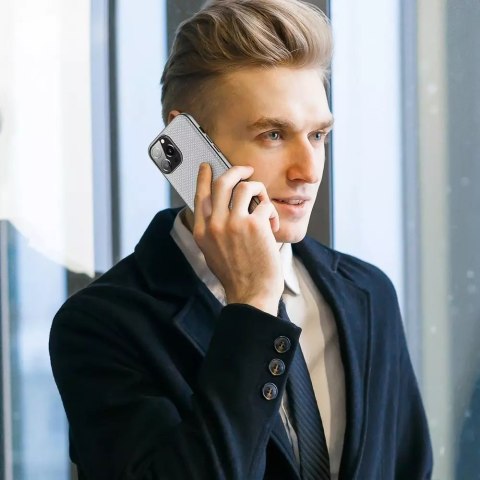 Dux Ducis Dux Ducis Fino etui pokrowiec pokryty nylonowym materiałem iPhone 13 Pro Max szary Dux Ducis Dux Ducis Fino etui pokrowiec pokryty nylonowym materiałem iPhone 13 Pro Max szary