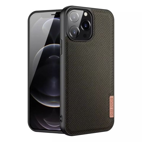 Dux Ducis Dux Ducis Fino etui pokrowiec pokryty nylonowym materiałem iPhone 13 Pro Max zielony Dux Ducis Dux Ducis Fino etui pokrowiec pokryty nylonowym materiałem iPhone 13 Pro Max zielony