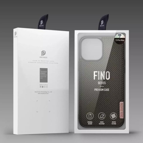 Dux Ducis Dux Ducis Fino etui pokrowiec pokryty nylonowym materiałem iPhone 13 Pro Max zielony Dux Ducis Dux Ducis Fino etui pokrowiec pokryty nylonowym materiałem iPhone 13 Pro Max zielony