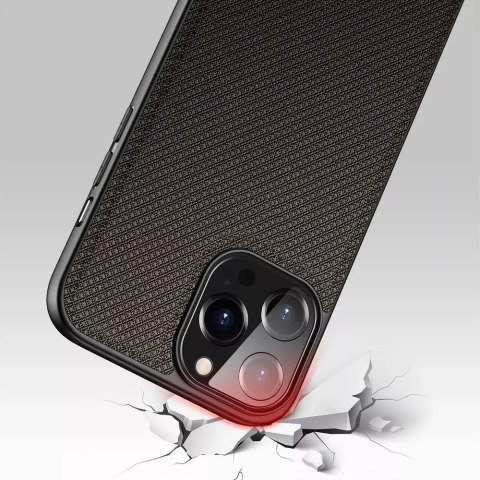 Dux Ducis Dux Ducis Fino etui pokrowiec pokryty nylonowym materiałem iPhone 13 Pro Max zielony Dux Ducis Dux Ducis Fino etui pokrowiec pokryty nylonowym materiałem iPhone 13 Pro Max zielony