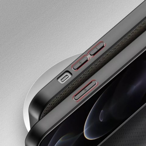 Dux Ducis Dux Ducis Fino etui pokrowiec pokryty nylonowym materiałem iPhone 13 Pro Max zielony Dux Ducis Dux Ducis Fino etui pokrowiec pokryty nylonowym materiałem iPhone 13 Pro Max zielony