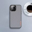 Dux Ducis Dux Ducis Fino etui pokrowiec pokryty nylonowym materiałem iPhone 13 Pro Max zielony
