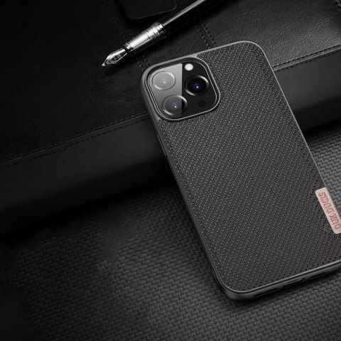 Dux Ducis Dux Ducis Fino etui pokrowiec pokryty nylonowym materiałem iPhone 13 Pro Max zielony Dux Ducis Dux Ducis Fino etui pokrowiec pokryty nylonowym materiałem iPhone 13 Pro Max zielony
