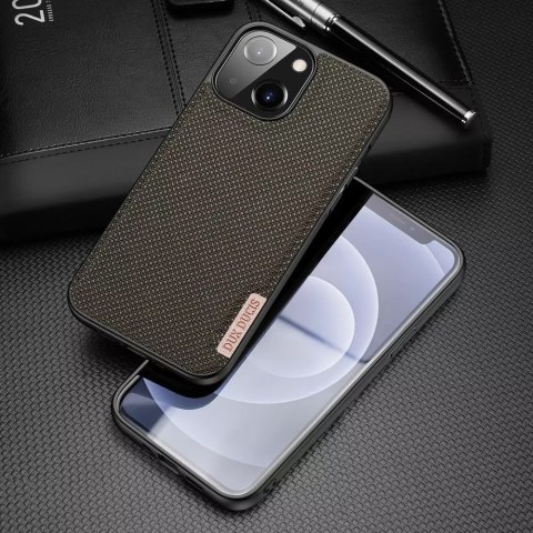 Dux Ducis Dux Ducis Fino etui pokrowiec pokryty nylonowym materiałem iPhone 13 mini zielony Dux Ducis Dux Ducis Fino etui pokrowiec pokryty nylonowym materiałem iPhone 13 mini zielony