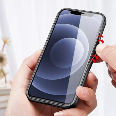 Dux Ducis Dux Ducis Fino etui pokrowiec pokryty nylonowym materiałem iPhone 13 mini zielony Dux Ducis Dux Ducis Fino etui pokrowiec pokryty nylonowym materiałem iPhone 13 mini zielony
