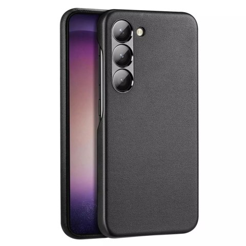 Dux Ducis Dux Ducis Grit etui Samsung Galaxy S23+ elegancki pokrowiec ze sztucznej skóry MagSafe czarne Dux Ducis Dux Ducis Grit etui Samsung Galaxy S23+ elegancki pokrowiec ze sztucznej skóry MagSafe czarne