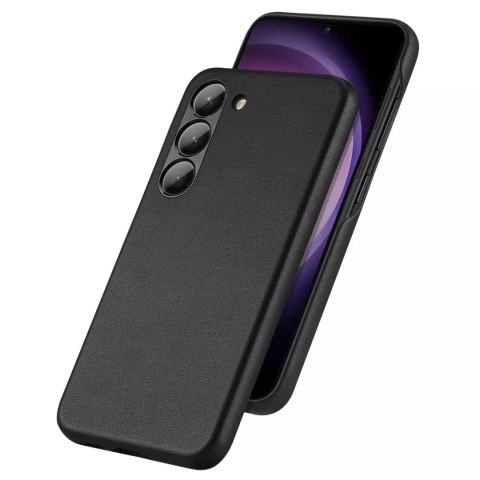 Dux Ducis Dux Ducis Grit etui Samsung Galaxy S23+ elegancki pokrowiec ze sztucznej skóry MagSafe czarne Dux Ducis Dux Ducis Grit etui Samsung Galaxy S23+ elegancki pokrowiec ze sztucznej skóry MagSafe czarne