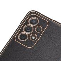 Dux Ducis Dux Ducis Yolo eleganckie etui pokrowiec ze skóry ekologicznej Samsung Galaxy A72 4G czarny