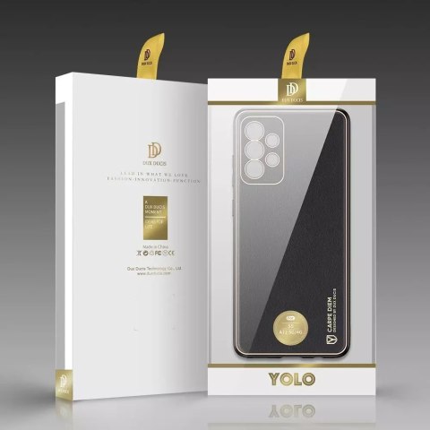 Dux Ducis Dux Ducis Yolo eleganckie etui pokrowiec ze skóry ekologicznej Samsung Galaxy A72 4G czarny Dux Ducis Dux Ducis Yolo eleganckie etui pokrowiec ze skóry ekologicznej Samsung Galaxy A72 4G czarny