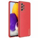 Dux Ducis Dux Ducis Yolo eleganckie etui pokrowiec ze skóry ekologicznej Samsung Galaxy A72 4G czerwony