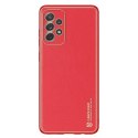 Dux Ducis Dux Ducis Yolo eleganckie etui pokrowiec ze skóry ekologicznej Samsung Galaxy A72 4G czerwony