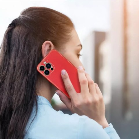 Dux Ducis Dux Ducis Yolo eleganckie etui pokrowiec ze skóry ekologicznej do Apple iPhone 13 Pro czerwony Dux Ducis Dux Ducis Yolo eleganckie etui pokrowiec ze skóry ekologicznej do Apple iPhone 13 Pro czerwony
