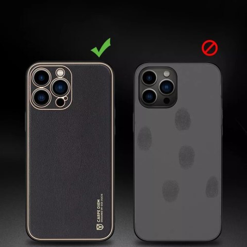 Dux Ducis Dux Ducis Yolo eleganckie etui pokrowiec ze skóry ekologicznej do Apple iPhone 13 Pro czerwony Dux Ducis Dux Ducis Yolo eleganckie etui pokrowiec ze skóry ekologicznej do Apple iPhone 13 Pro czerwony