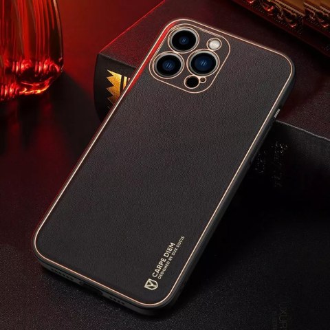 Dux Ducis Dux Ducis Yolo eleganckie etui pokrowiec ze skóry ekologicznej do Apple iPhone 13 Pro czerwony Dux Ducis Dux Ducis Yolo eleganckie etui pokrowiec ze skóry ekologicznej do Apple iPhone 13 Pro czerwony