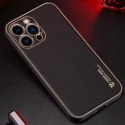 Dux Ducis Dux Ducis Yolo eleganckie etui pokrowiec ze skóry ekologicznej do Apple iPhone 13 Pro czerwony