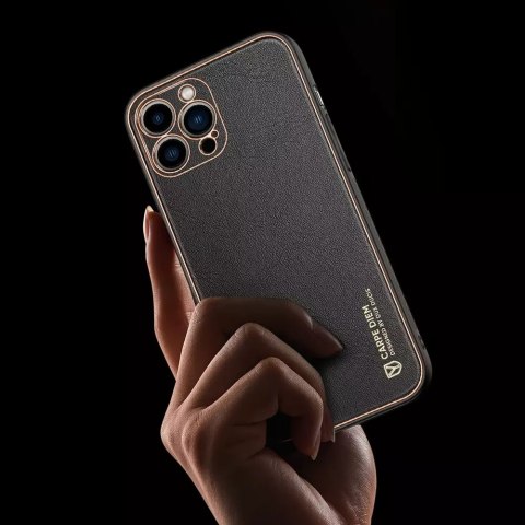 Dux Ducis Dux Ducis Yolo eleganckie etui pokrowiec ze skóry ekologicznej do Apple iPhone 13 Pro czerwony Dux Ducis Dux Ducis Yolo eleganckie etui pokrowiec ze skóry ekologicznej do Apple iPhone 13 Pro czerwony