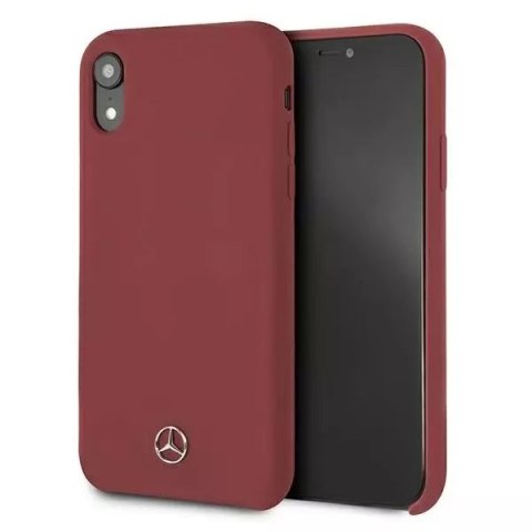 Mercedes Etui ochronne Mercedes MEHCI61SILRE do Apple iPhone Xr 6,1" czerwony/red hardcase Silicone Line Mercedes Etui ochronne Mercedes MEHCI61SILRE do Apple iPhone Xr 6,1" czerwony/red hardcase Silicone Line