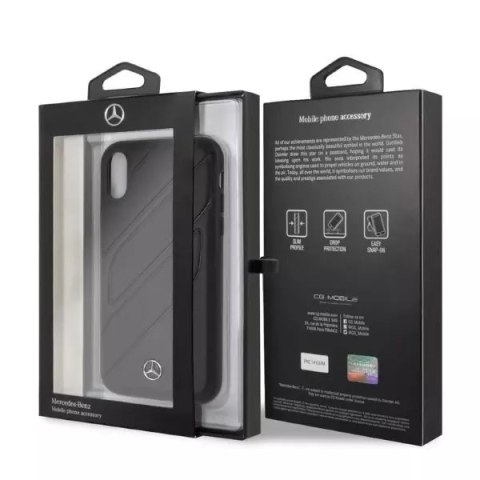 Mercedes Etui ochronne Mercedes MEHCI61THLBK do Apple iPhone Xr 6,1" czarny/black hardcase New Organic I Mercedes Etui ochronne Mercedes MEHCI61THLBK do Apple iPhone Xr 6,1" czarny/black hardcase New Organic I