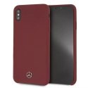 Mercedes Etui ochronne Mercedes MEHCI65SILRE do Apple iPhone XS Max czerwony/red hardcase Silicone Line