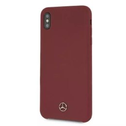 Mercedes Etui ochronne Mercedes MEHCI65SILRE do Apple iPhone XS Max czerwony/red hardcase Silicone Line