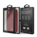 Mercedes Etui ochronne Mercedes MEHCI65SILRE do Apple iPhone XS Max czerwony/red hardcase Silicone Line