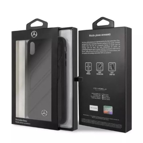 Mercedes Etui ochronne Mercedes MEHCI65THLBK do Apple iPhone XS Max czarny/black hardcase New Organic I Mercedes Etui ochronne Mercedes MEHCI65THLBK do Apple iPhone XS Max czarny/black hardcase New Organic I