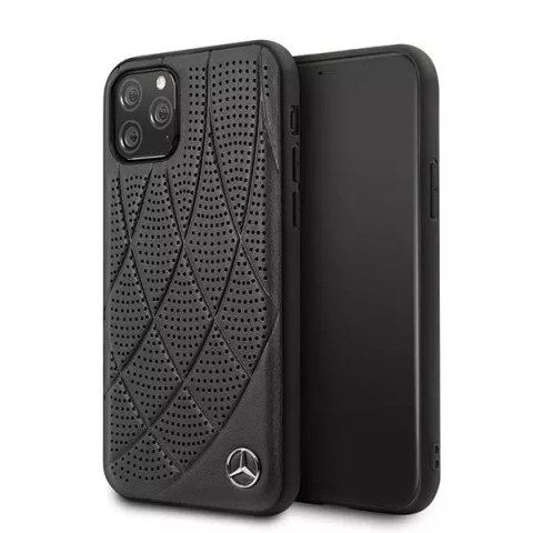 Mercedes Etui ochronne Mercedes MEHCN58DIQBK do Apple iPhone 11 Pro hard case czarny/black Bow Line Mercedes Etui ochronne Mercedes MEHCN58DIQBK do Apple iPhone 11 Pro hard case czarny/black Bow Line