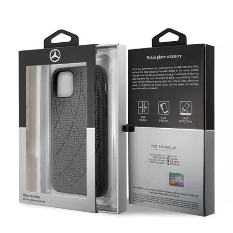 Mercedes Etui ochronne Mercedes MEHCN58DIQBK do Apple iPhone 11 Pro hard case czarny/black Bow Line Mercedes Etui ochronne Mercedes MEHCN58DIQBK do Apple iPhone 11 Pro hard case czarny/black Bow Line